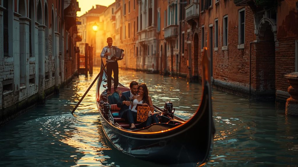 UbiSertenade gondola with live music